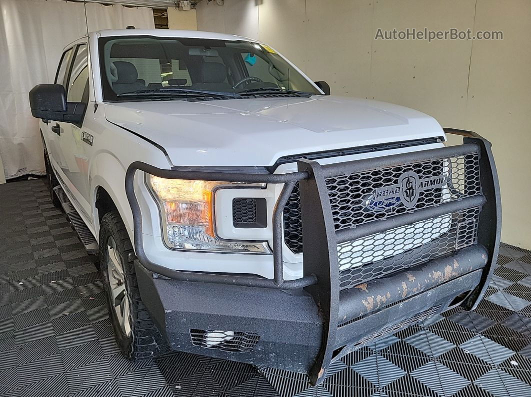 2018 Ford F-150 Xl/xlt/lariat White vin: 1FTEW1E50JKE39140