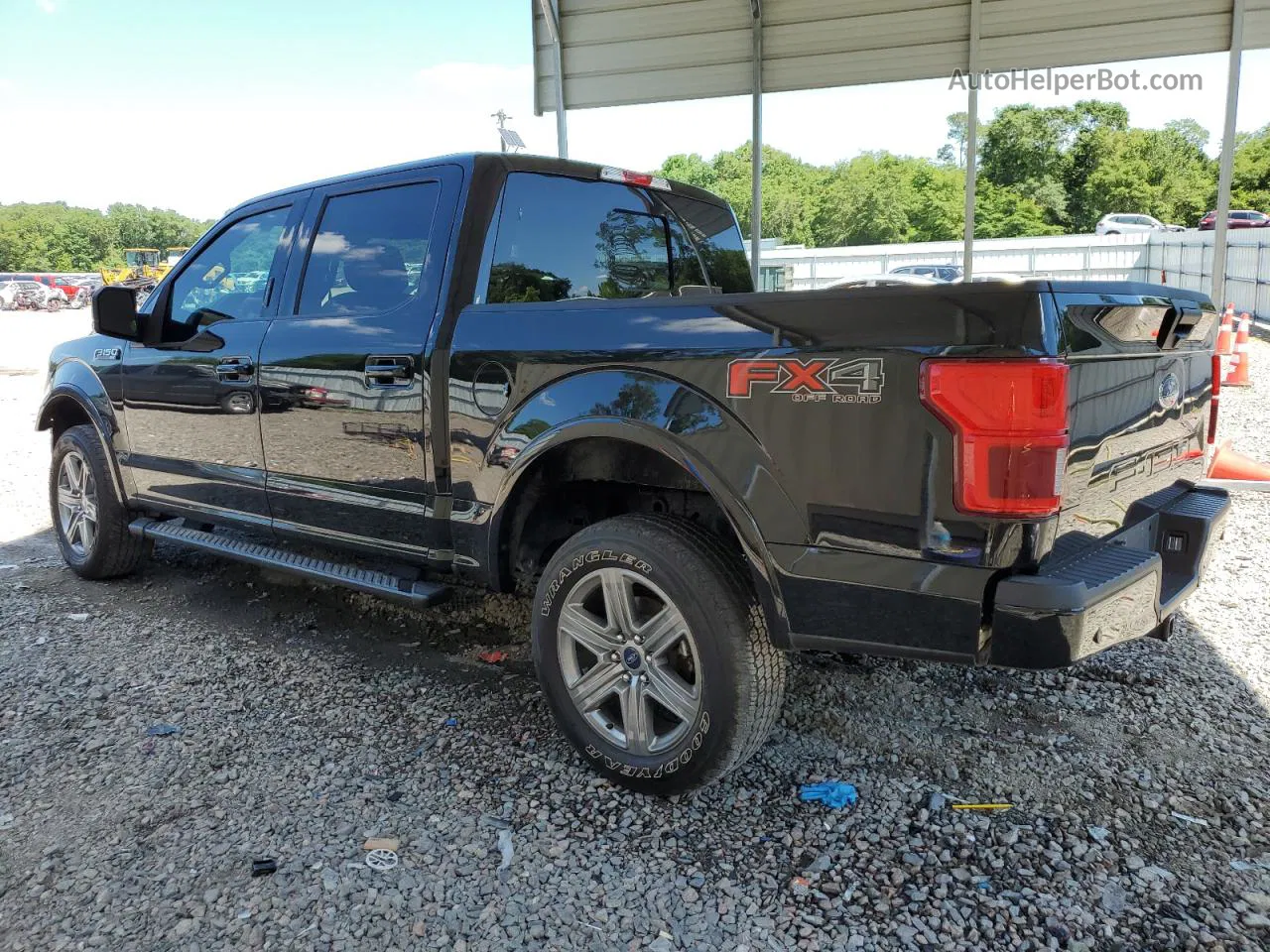 2019 Ford F150 Supercrew Black vin: 1FTEW1E50KFD48752