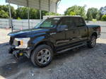 2019 Ford F150 Supercrew Black vin: 1FTEW1E50KFD48752