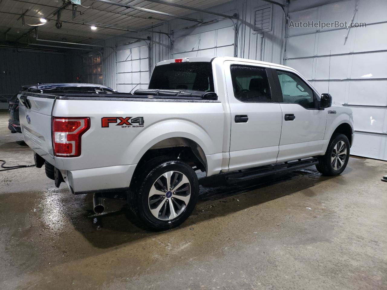 2019 Ford F150 Supercrew Silver vin: 1FTEW1E50KKC81531