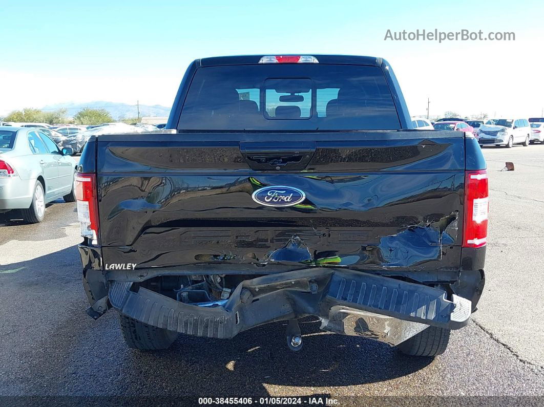 2019 Ford F-150 Lariat Черный vin: 1FTEW1E50KKD49150