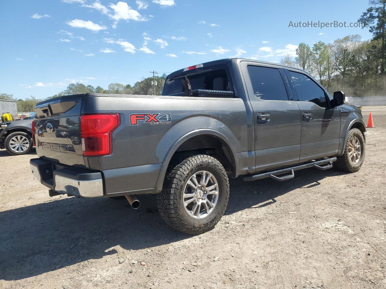 2019 Ford F150 Supercrew Gray vin: 1FTEW1E50KKE29936