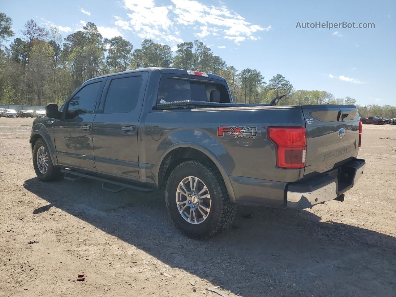 2019 Ford F150 Supercrew Gray vin: 1FTEW1E50KKE29936