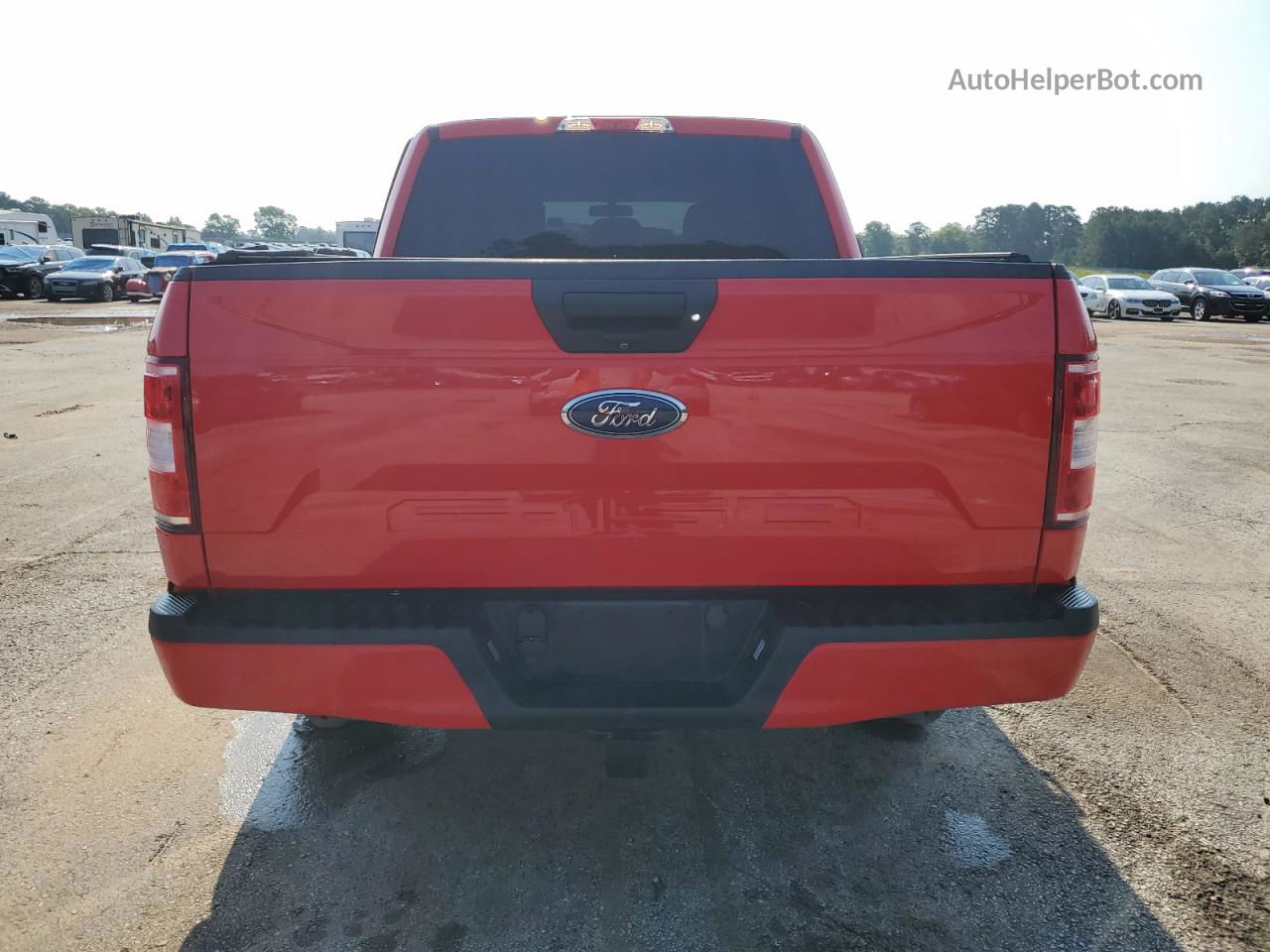 2019 Ford F150 Supercrew Red vin: 1FTEW1E50KKE73743