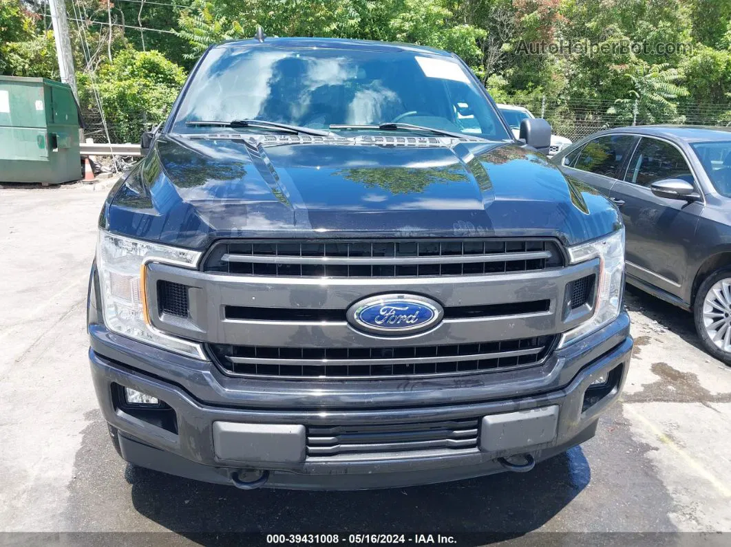 2019 Ford F-150 Xlt Black vin: 1FTEW1E51KFA92217