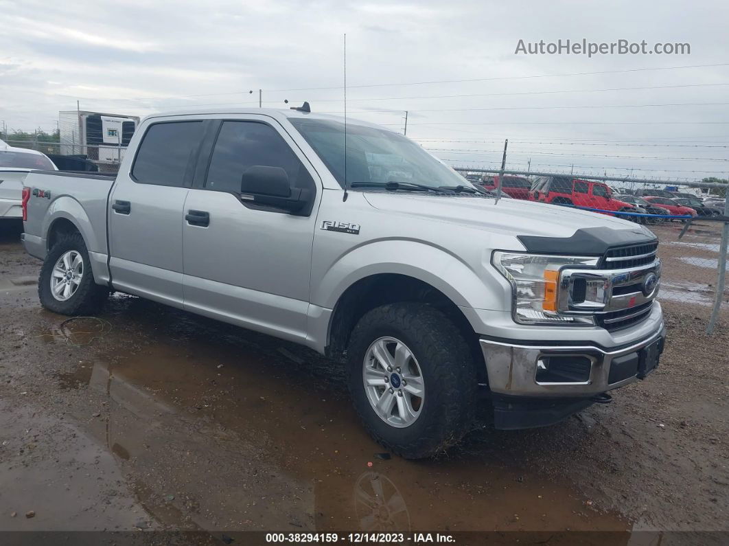 2019 Ford F-150 Xlt Silver vin: 1FTEW1E51KFC56825