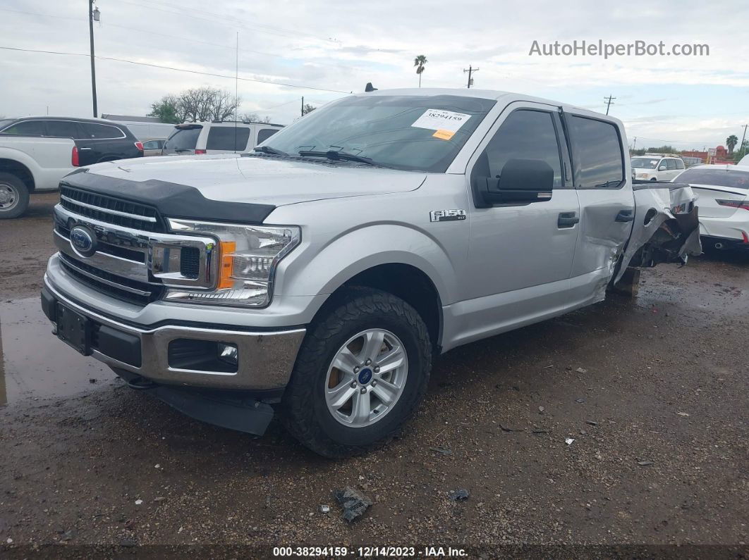 2019 Ford F-150 Xlt Silver vin: 1FTEW1E51KFC56825