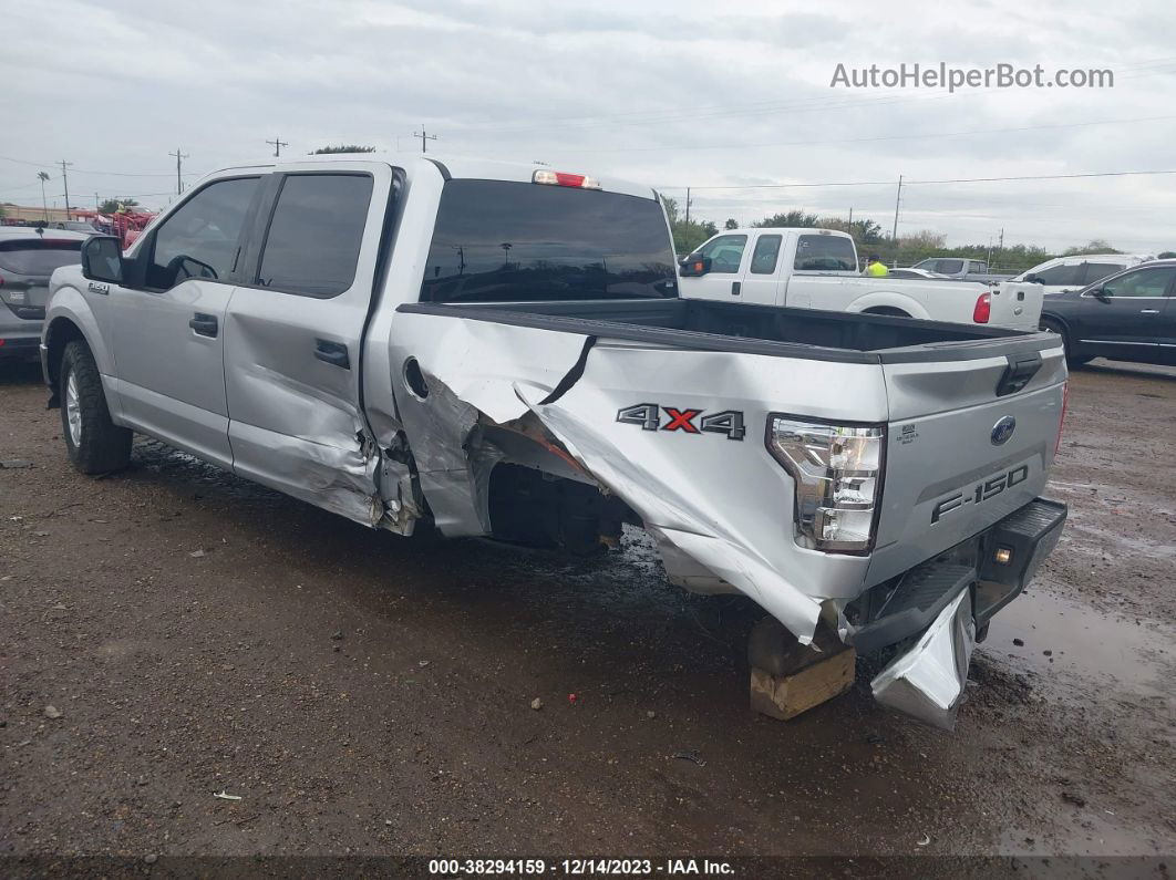 2019 Ford F-150 Xlt Silver vin: 1FTEW1E51KFC56825