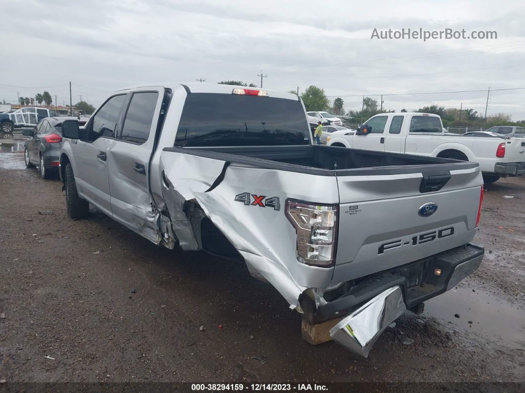 2019 Ford F-150 Xlt Silver vin: 1FTEW1E51KFC56825