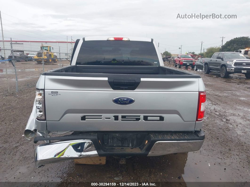 2019 Ford F-150 Xlt Silver vin: 1FTEW1E51KFC56825