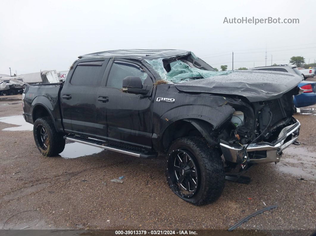 2019 Ford F-150 Lariat Black vin: 1FTEW1E51KKC11875