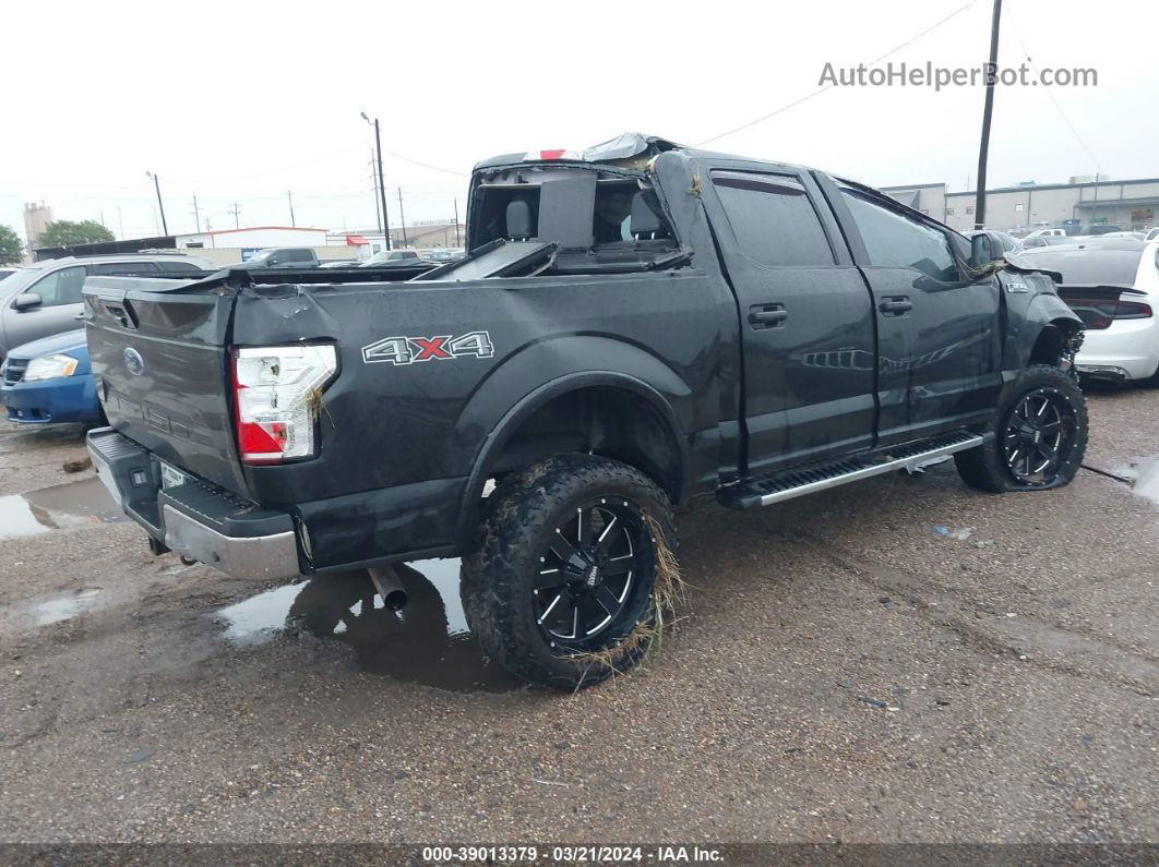 2019 Ford F-150 Lariat Black vin: 1FTEW1E51KKC11875