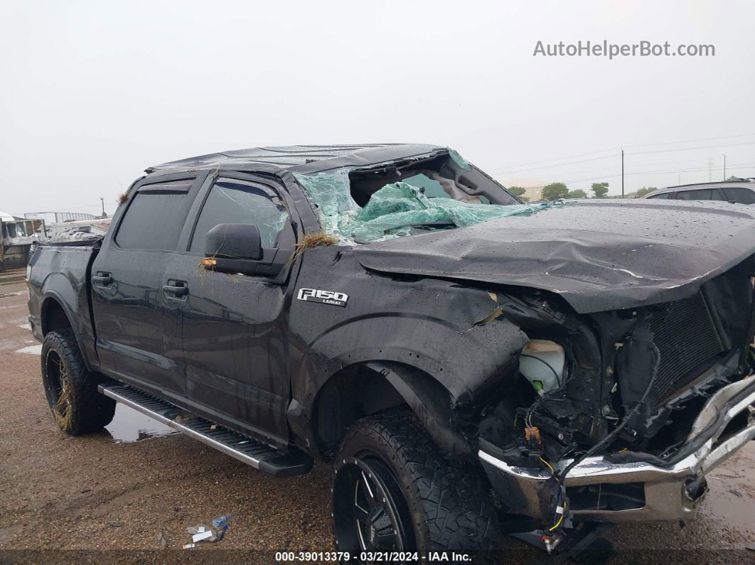 2019 Ford F-150 Lariat Black vin: 1FTEW1E51KKC11875