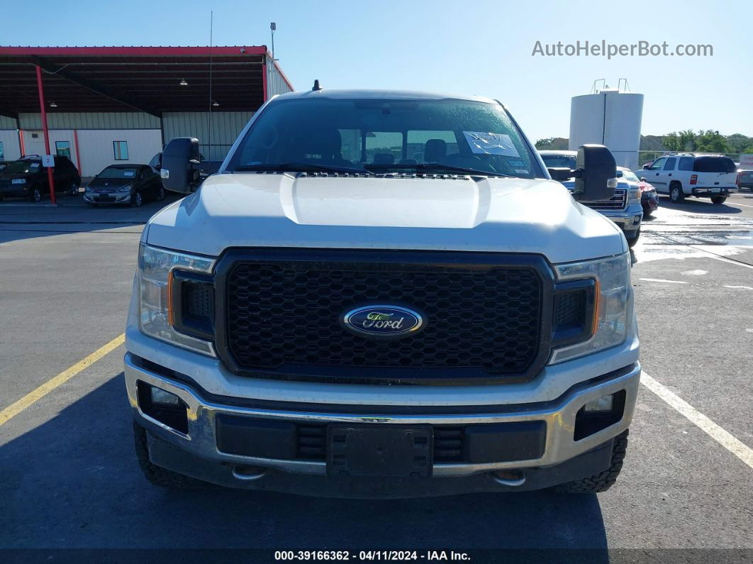 2019 Ford F-150 Lariat White vin: 1FTEW1E51KKD03438