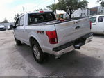 2019 Ford F-150 Lariat Silver vin: 1FTEW1E51KKE88879