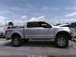 2019 Ford F-150 Lariat Серебряный vin: 1FTEW1E51KKE88879