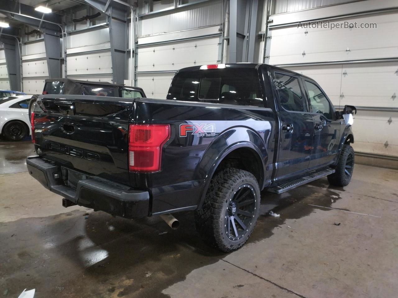 2020 Ford F150 Supercrew Black vin: 1FTEW1E51LFC60830