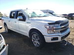 2018 Ford F150 Supercrew White vin: 1FTEW1E52JFE50956