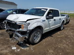 2018 Ford F150 Supercrew White vin: 1FTEW1E52JKE36188