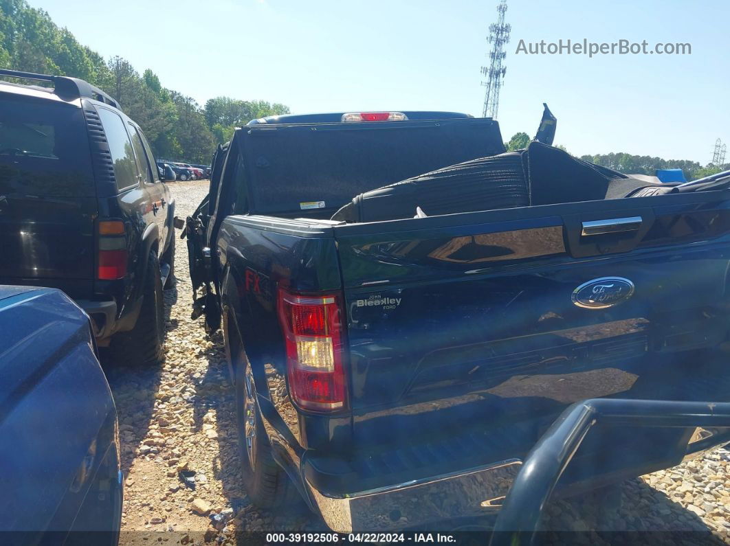 2019 Ford F-150 Xlt Blue vin: 1FTEW1E52KFA50641