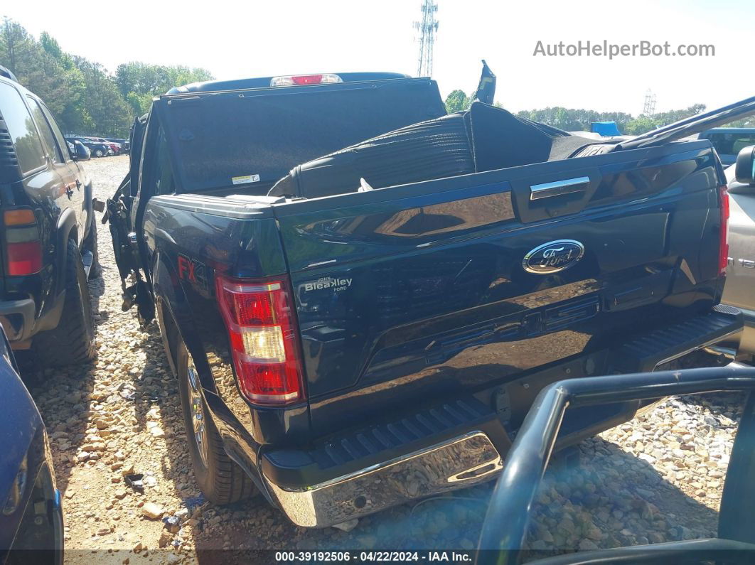 2019 Ford F-150 Xlt Blue vin: 1FTEW1E52KFA50641