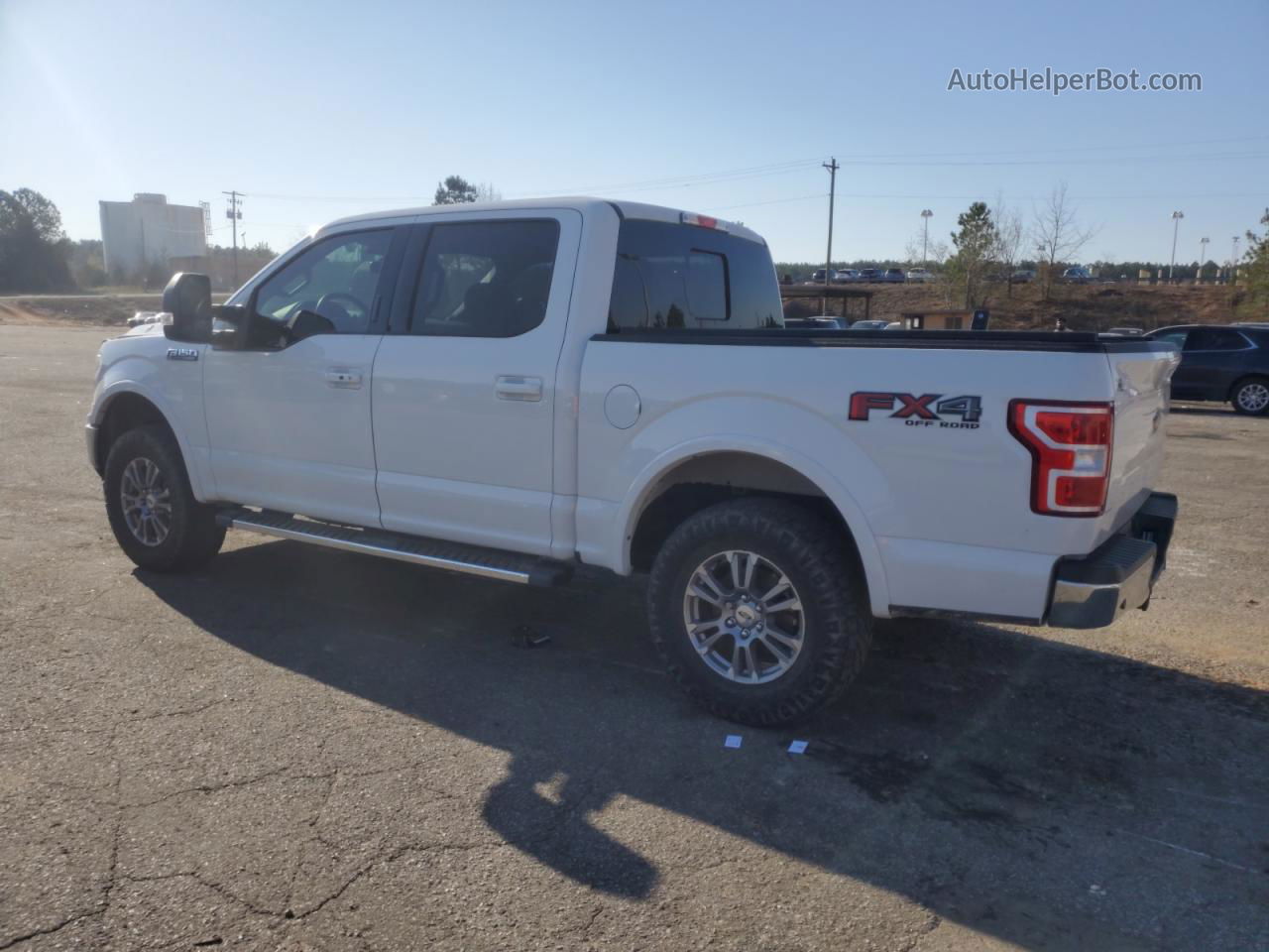 2019 Ford F150 Supercrew White vin: 1FTEW1E52KFA74177