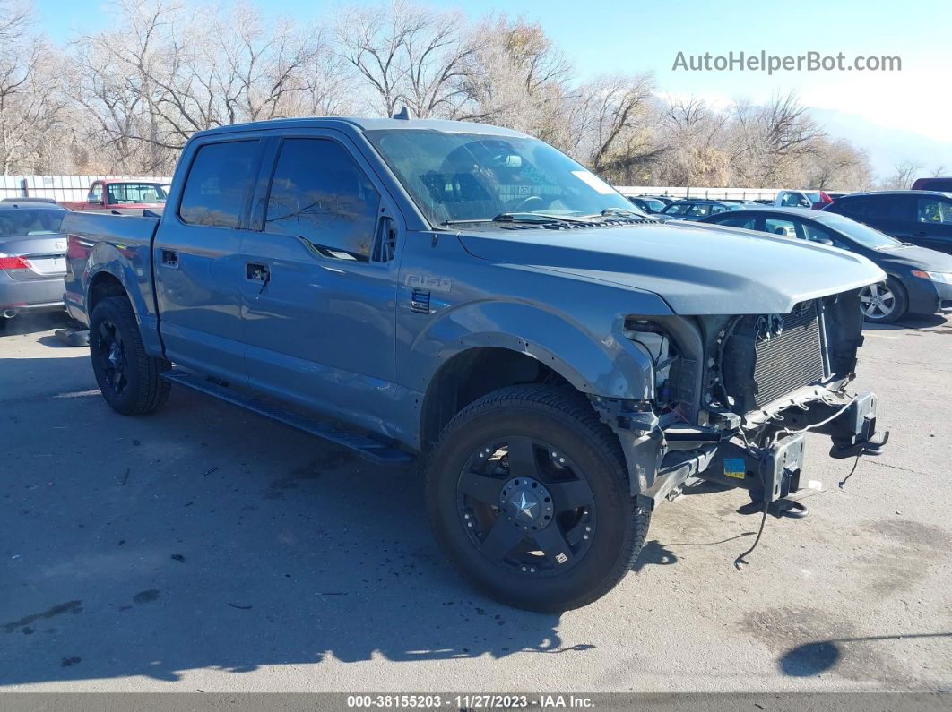 2019 Ford F-150 Xlt Gray vin: 1FTEW1E52KFB00647