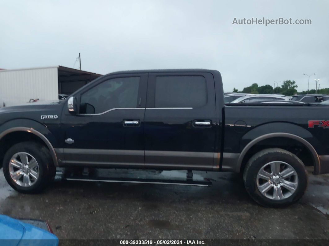 2019 Ford F-150 King Ranch Black vin: 1FTEW1E52KFC77781