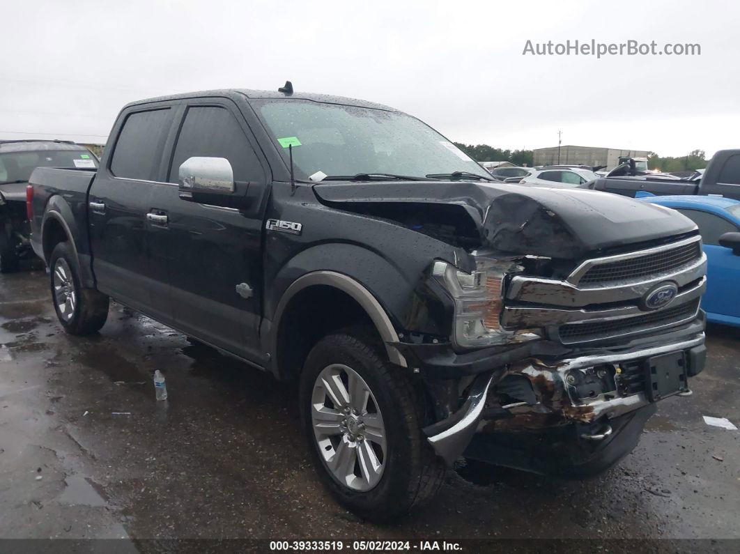 2019 Ford F-150 King Ranch Черный vin: 1FTEW1E52KFC77781