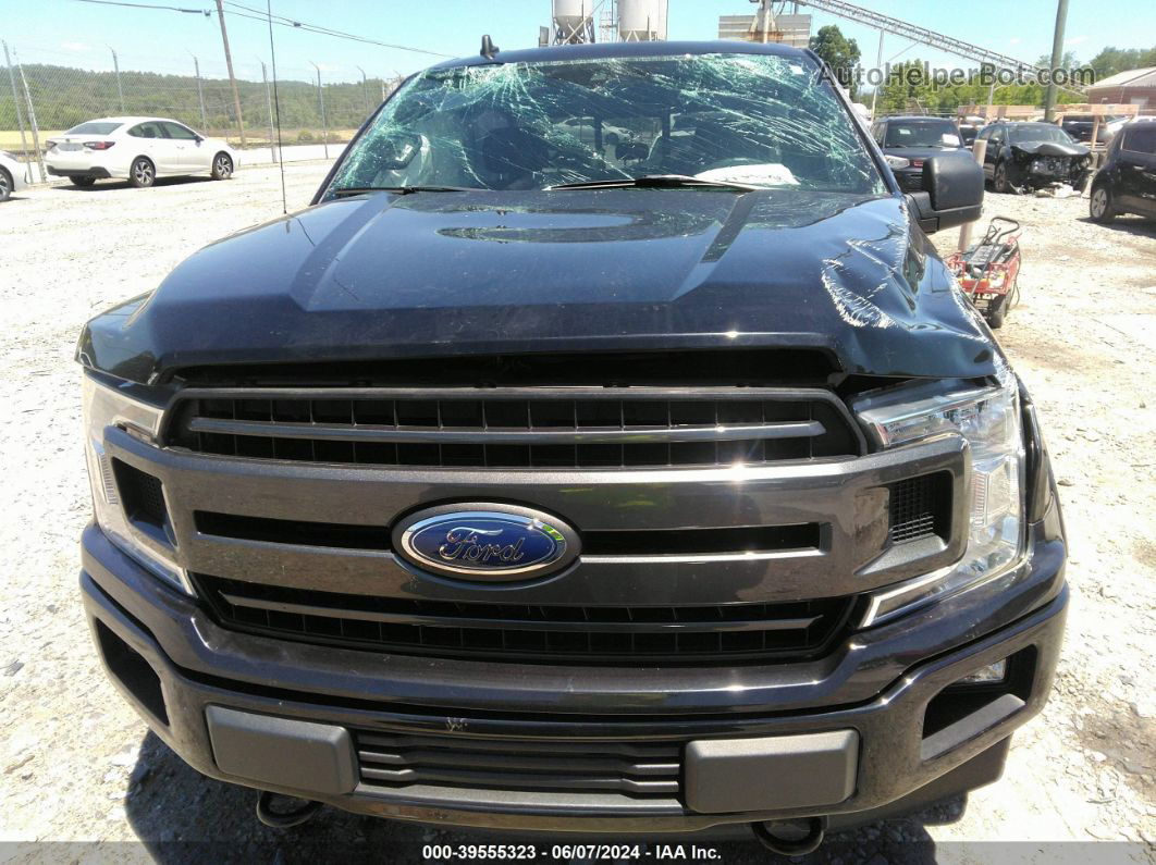 2019 Ford F-150 Xlt Black vin: 1FTEW1E52KFD41303