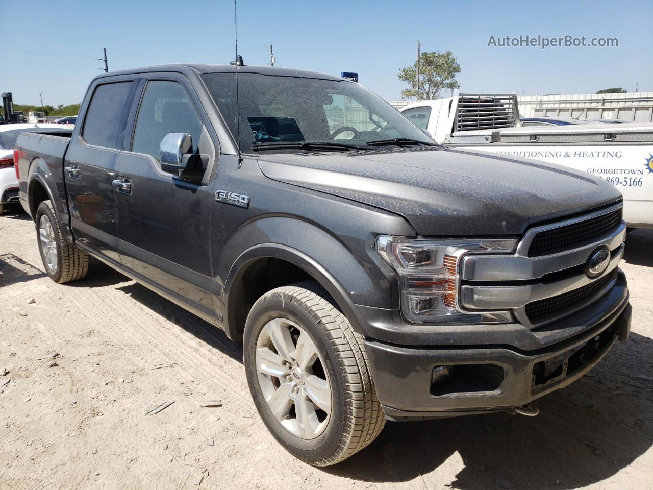 2020 Ford F150 Supercrew Gray vin: 1FTEW1E52LFA38636