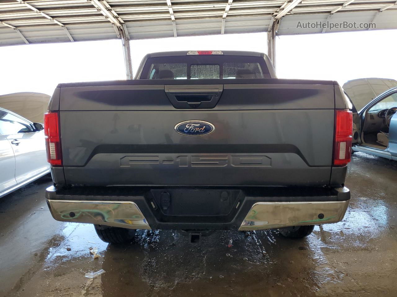 2020 Ford F150 Supercrew Gray vin: 1FTEW1E52LFA76044