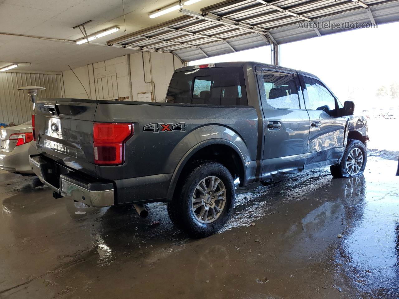 2020 Ford F150 Supercrew Gray vin: 1FTEW1E52LFA76044