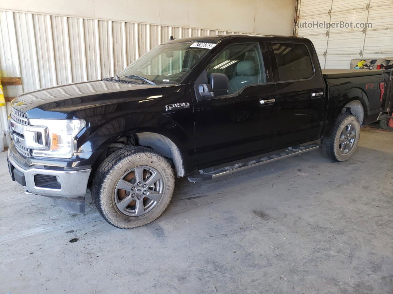 2020 Ford F150 Supercrew Black vin: 1FTEW1E52LKD23750