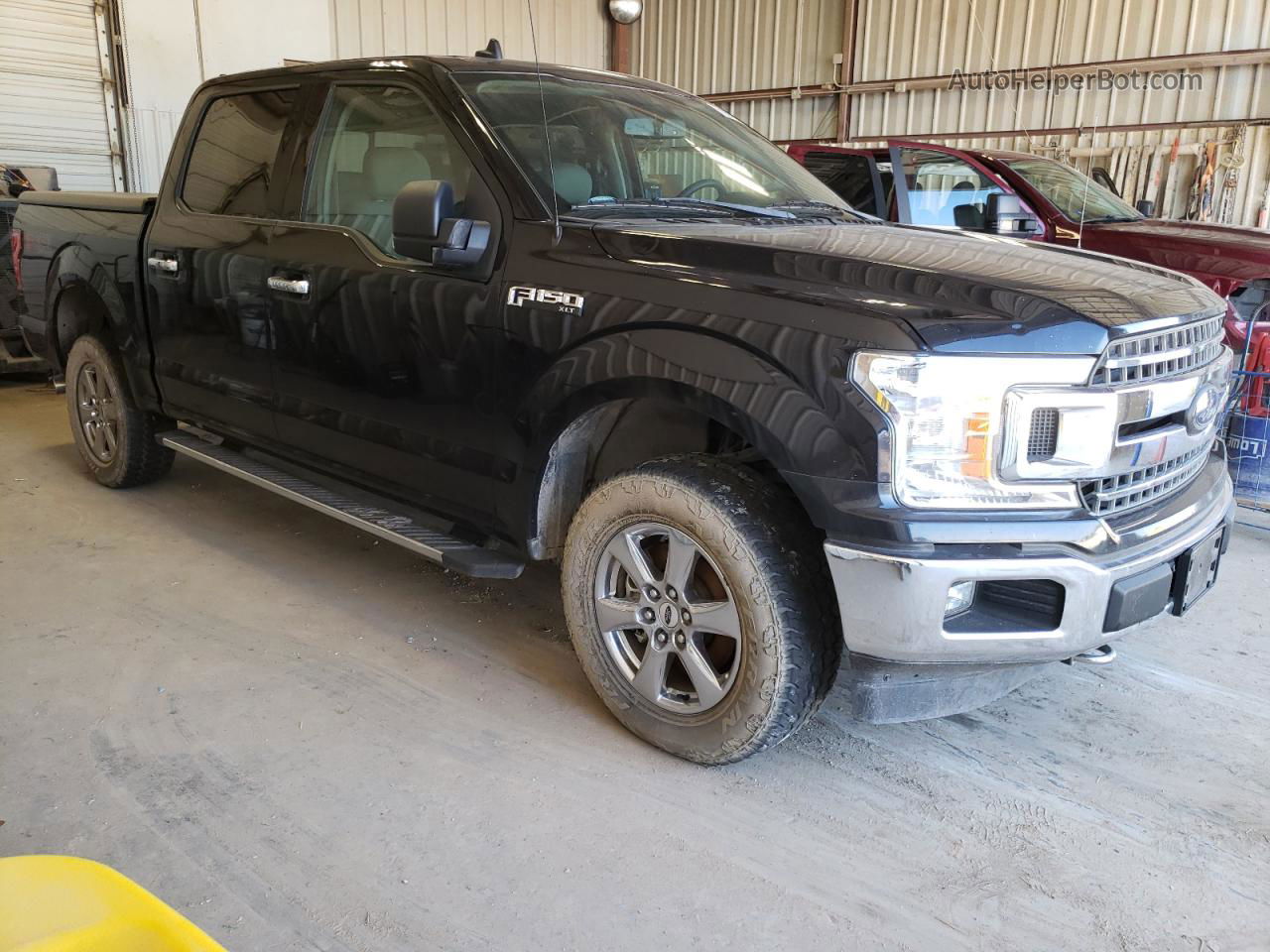 2020 Ford F150 Supercrew Black vin: 1FTEW1E52LKD23750