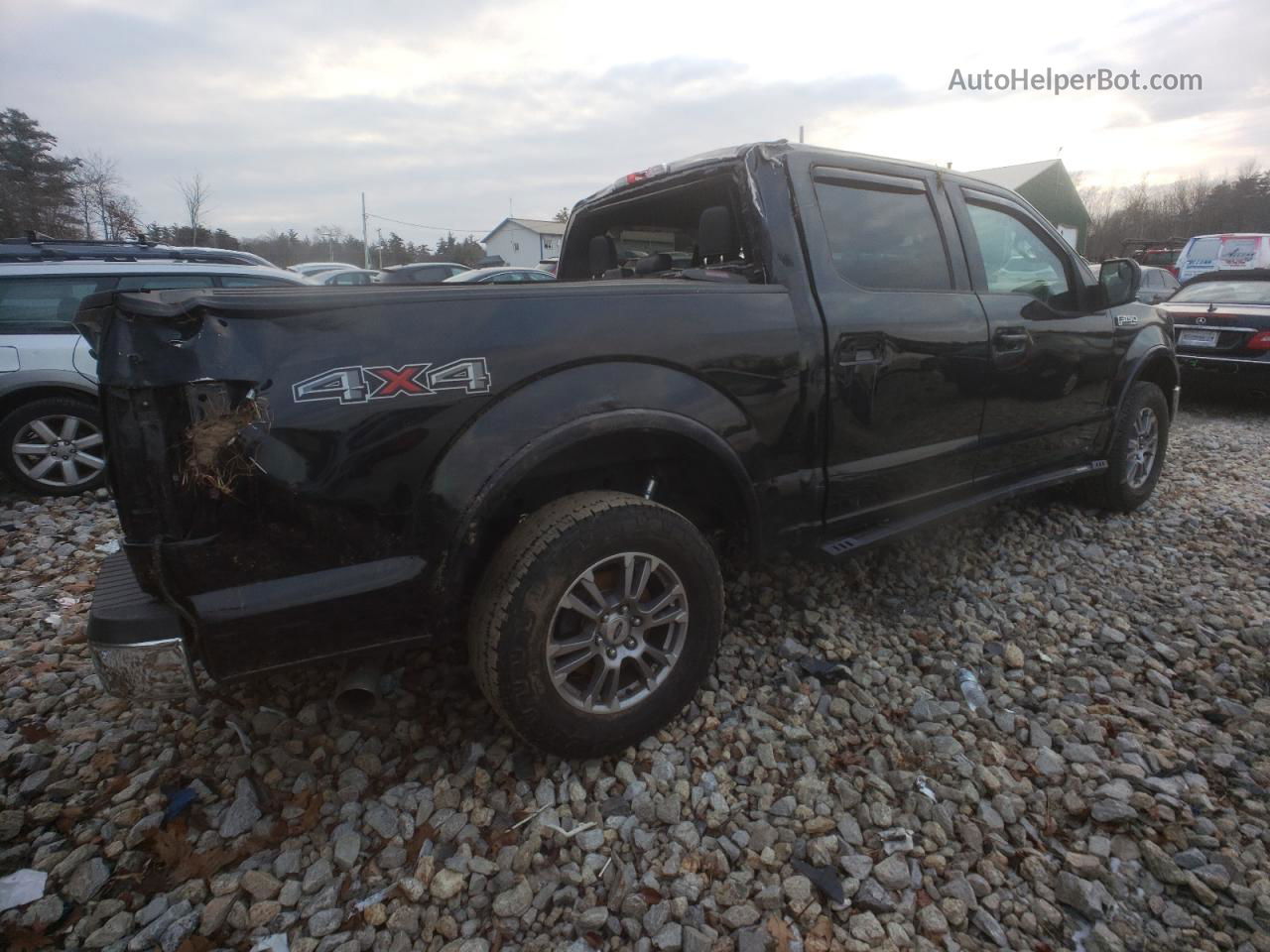 2018 Ford F150 Supercrew Black vin: 1FTEW1E53JFB33297