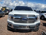 2018 Ford F150 Supercrew White vin: 1FTEW1E53JKF38065