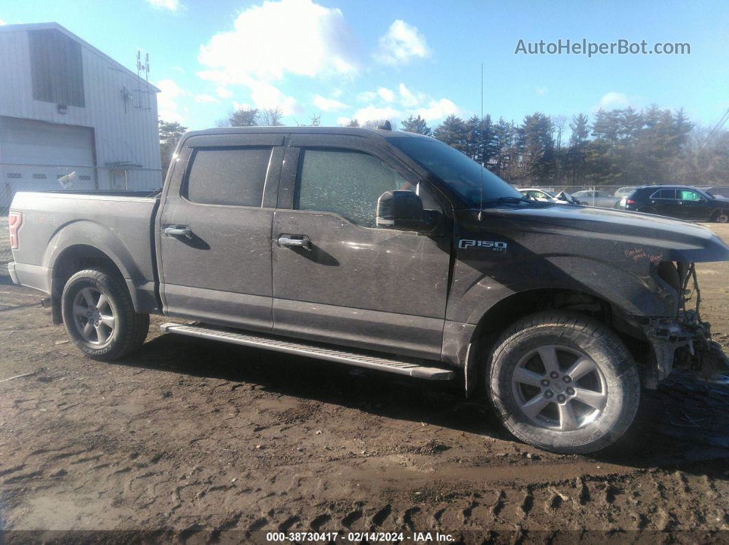 2019 Ford F-150 Xlt Brown vin: 1FTEW1E53KFA03750