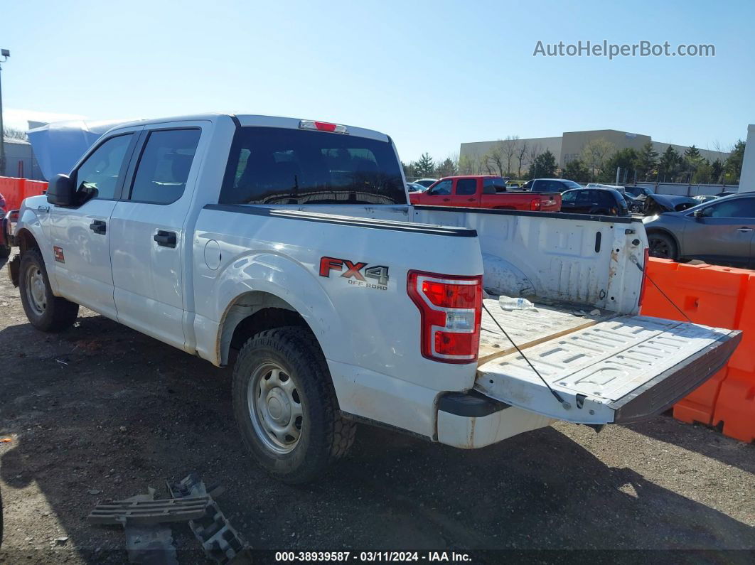 2019 Ford F-150 Xl White vin: 1FTEW1E53KKC76243