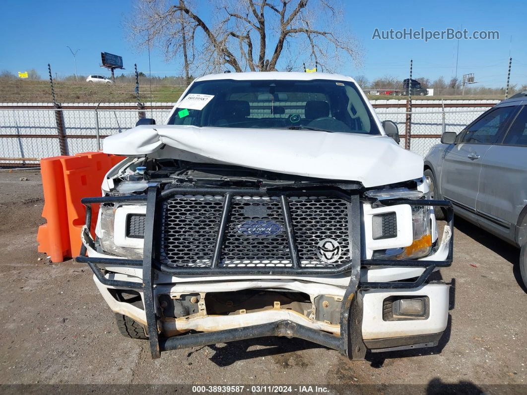 2019 Ford F-150 Xl White vin: 1FTEW1E53KKC76243