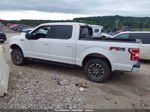 2019 Ford F-150 Xlt White vin: 1FTEW1E53KKE44656