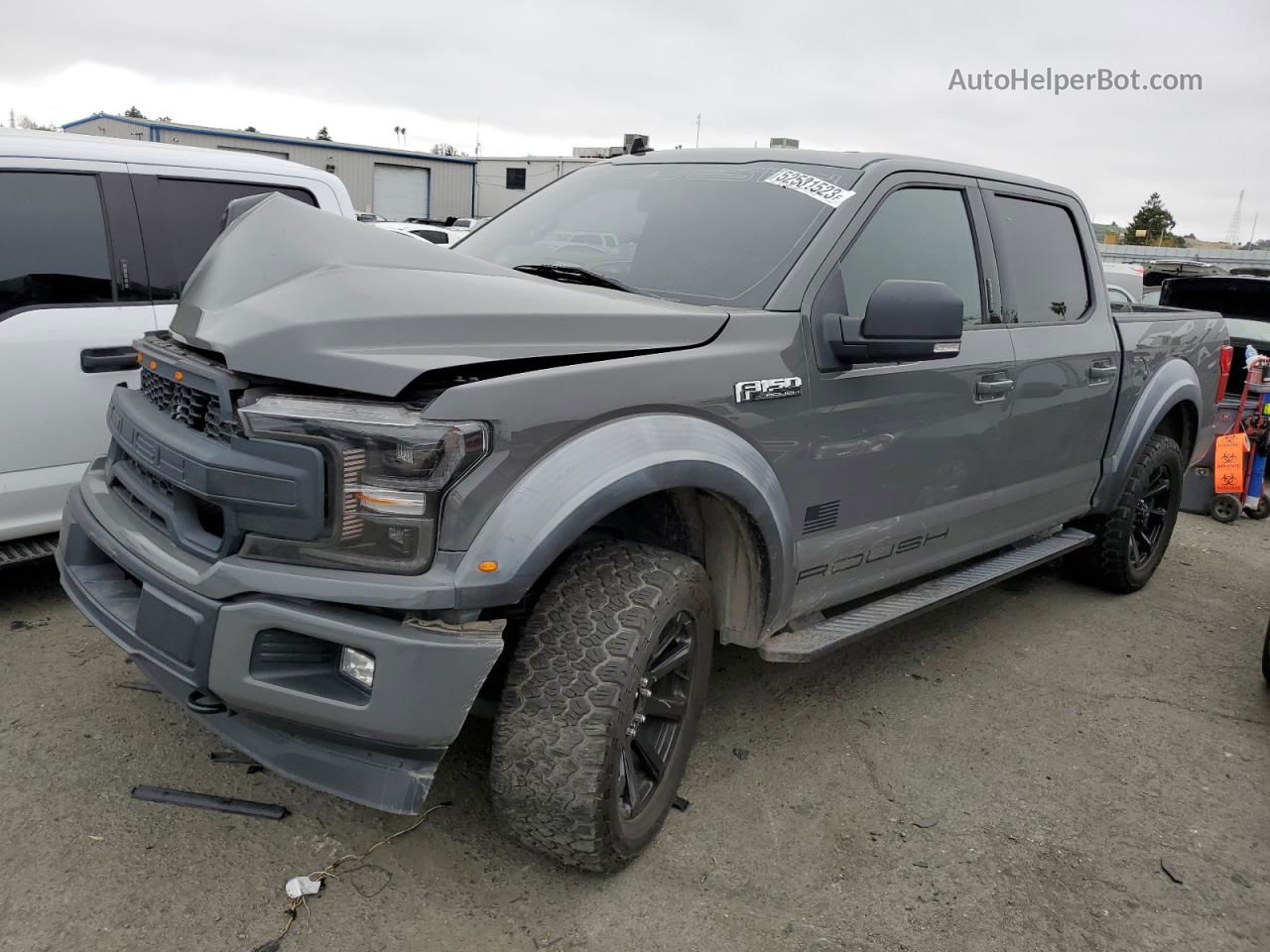 2020 Ford F150 Supercrew Серый vin: 1FTEW1E53LFB00223