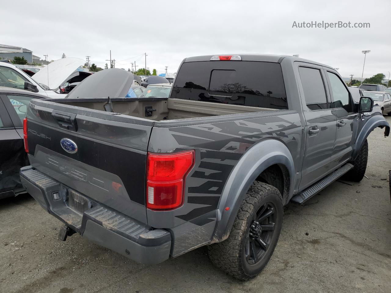 2020 Ford F150 Supercrew Gray vin: 1FTEW1E53LFB00223