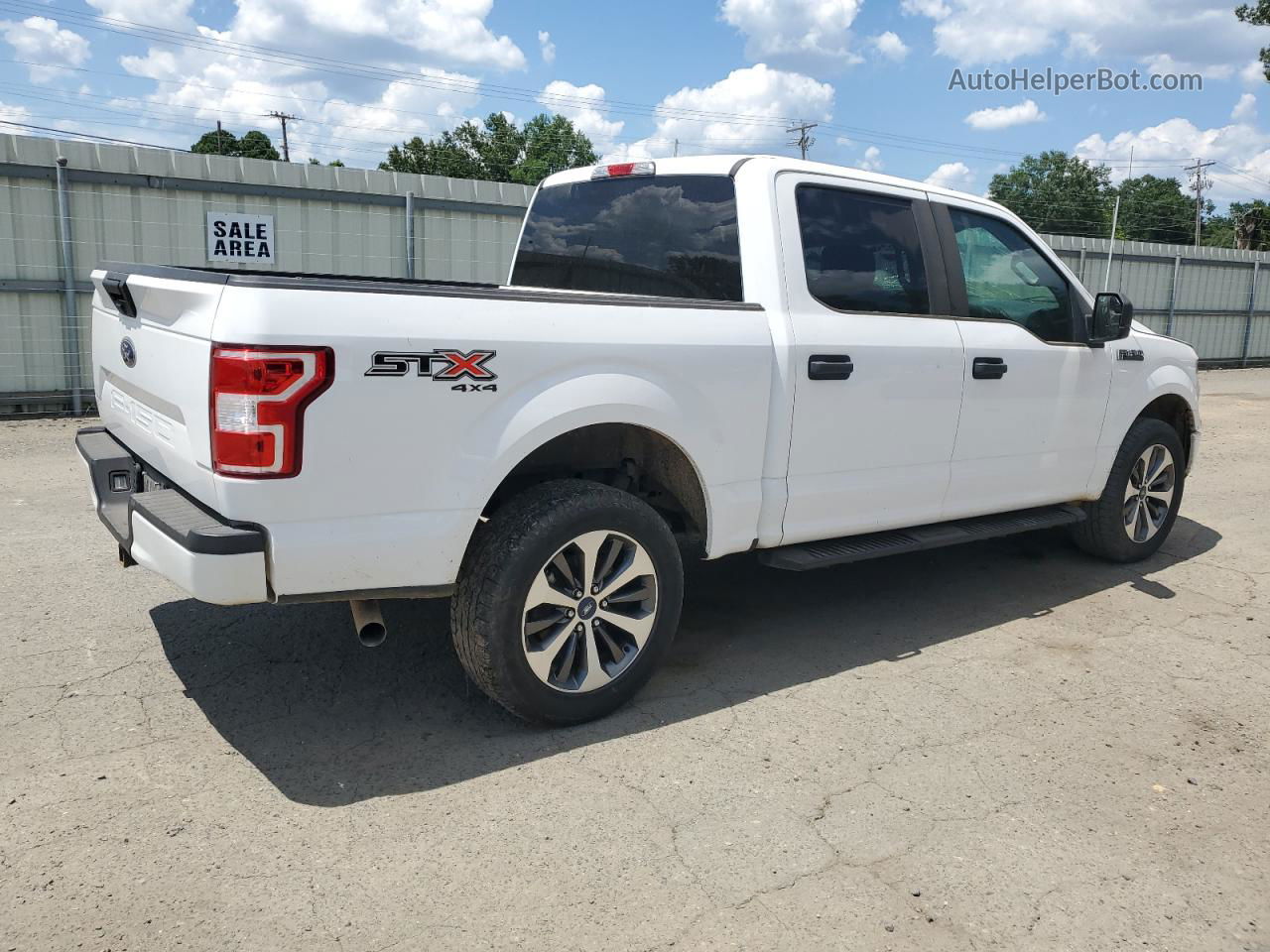 2020 Ford F150 Supercrew White vin: 1FTEW1E53LKD23885