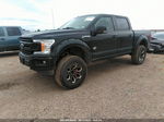 2018 Ford F-150 Xl/xlt/lariat Black vin: 1FTEW1E54JFA09278