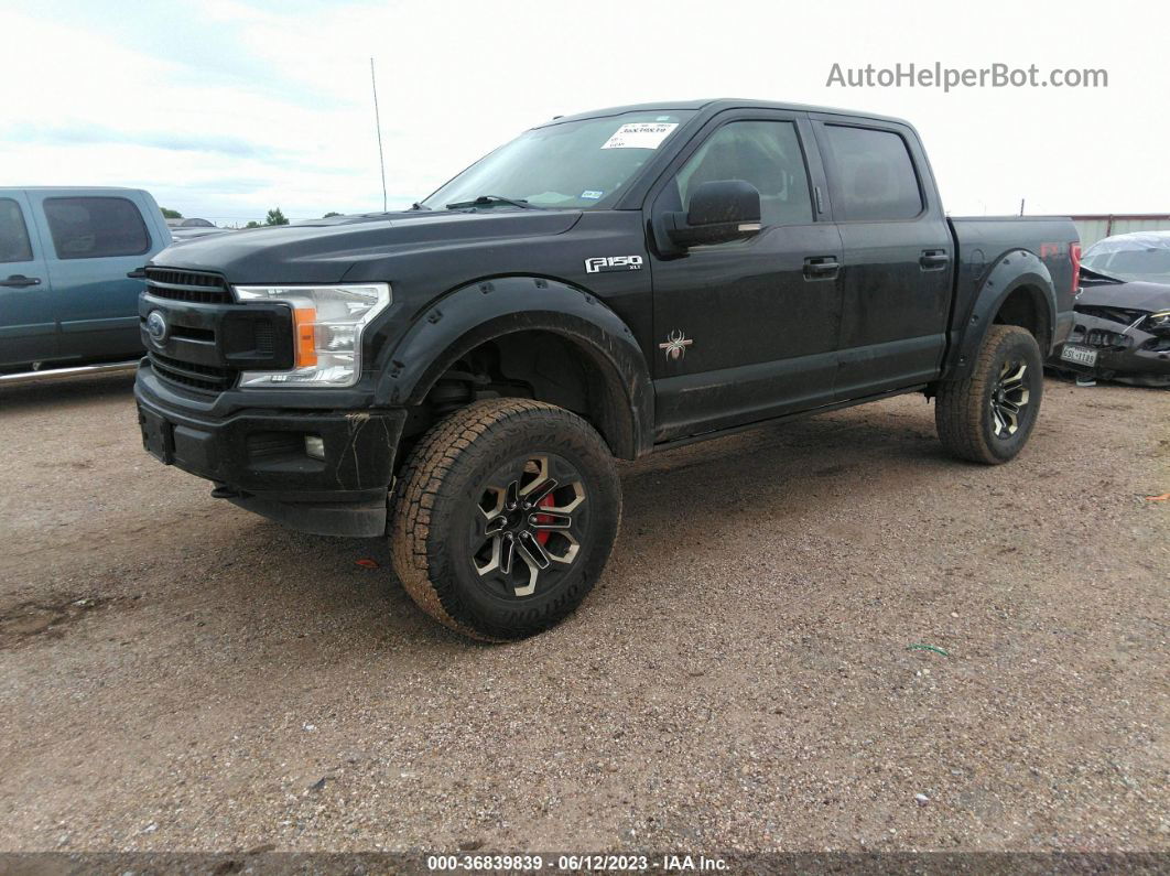 2018 Ford F-150 Xl/xlt/lariat Black vin: 1FTEW1E54JFA09278