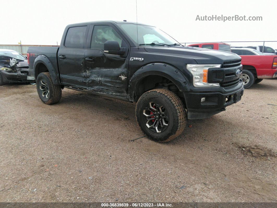 2018 Ford F-150 Xl/xlt/lariat Black vin: 1FTEW1E54JFA09278