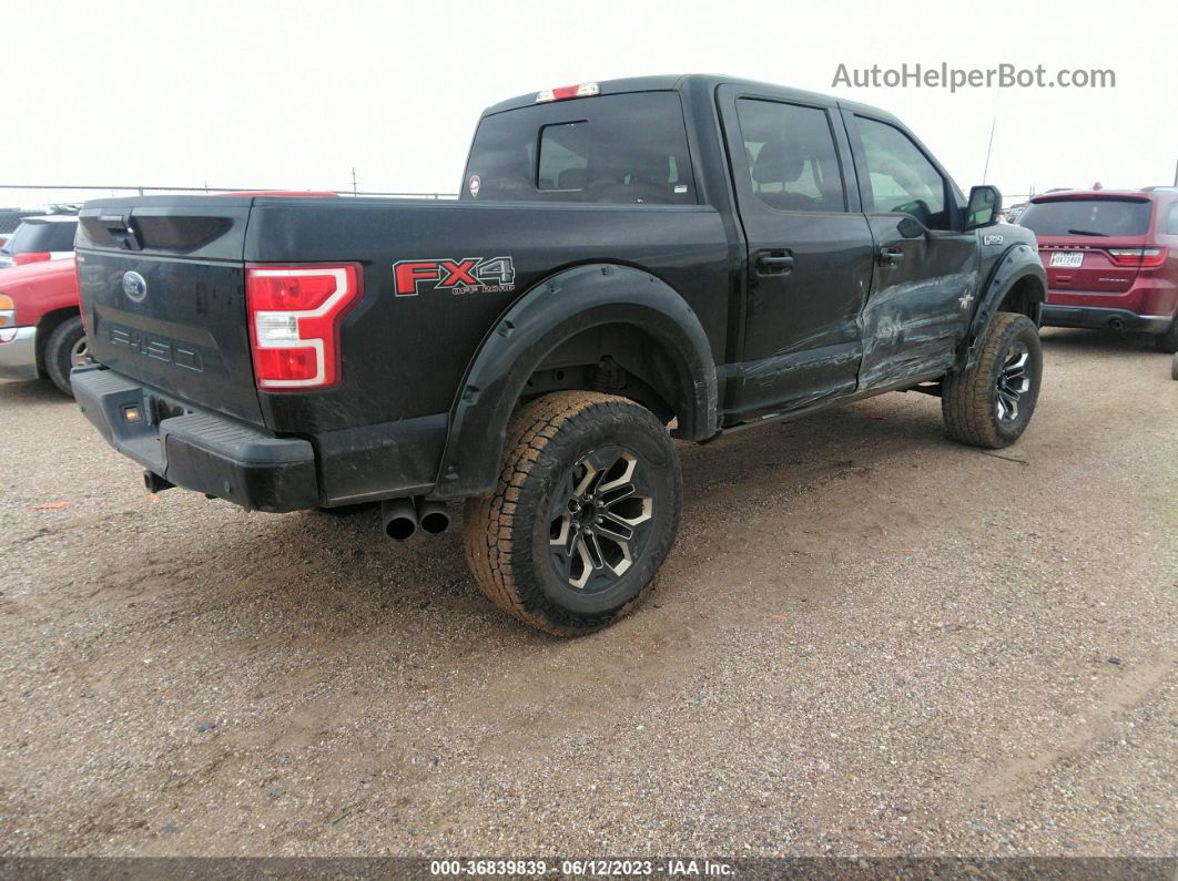 2018 Ford F-150 Xl/xlt/lariat Black vin: 1FTEW1E54JFA09278