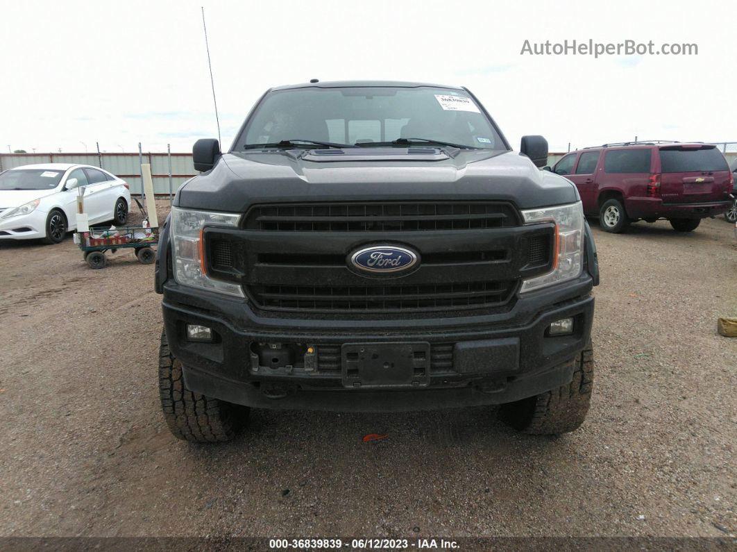 2018 Ford F-150 Xl/xlt/lariat Black vin: 1FTEW1E54JFA09278