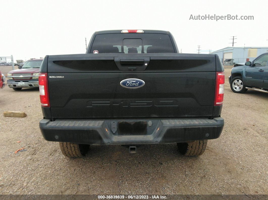 2018 Ford F-150 Xl/xlt/lariat Black vin: 1FTEW1E54JFA09278